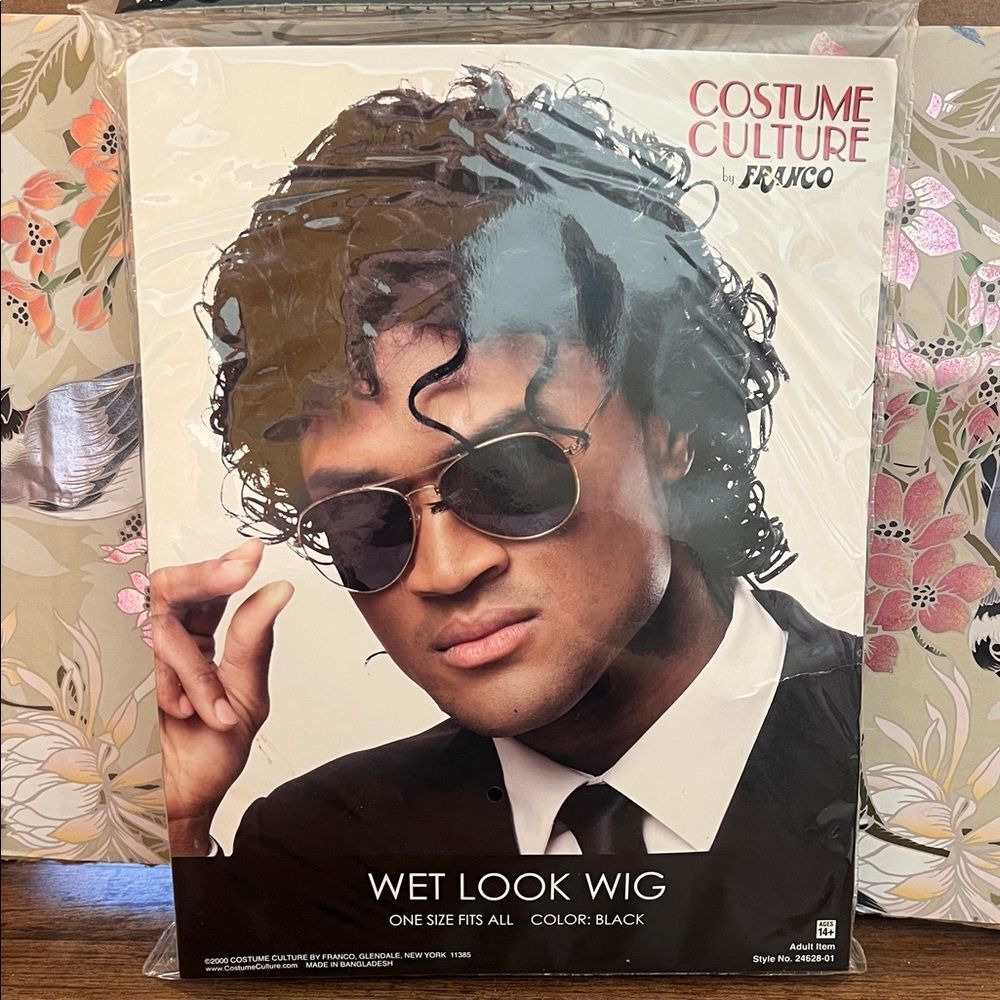 Costume Culture Wet Look Wig
